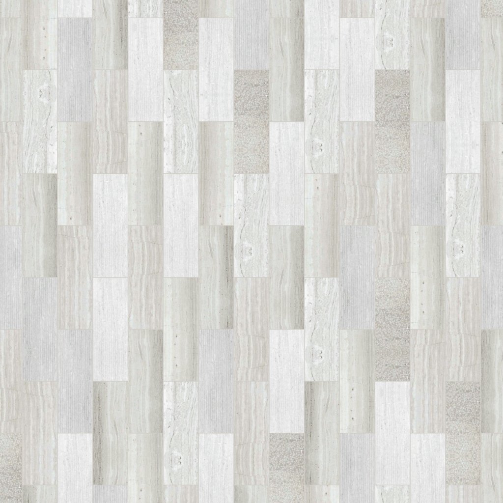 Qualis Ceramica Chelsea Collection 5x10cm Multi Finish Mosaic Limestone