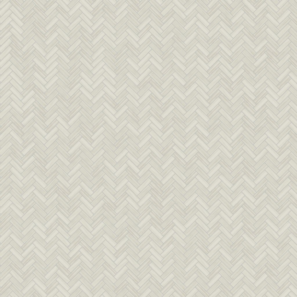 Daltile Prime White, Herringbone, 1X3, Matte - White