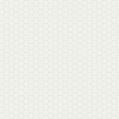 Qualis Ceramica Monoforma 4" Hex Moonlight Silk - 10,5" x 12"