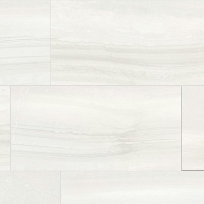Qualis Ceramica Rhythm Studio Bianco 24X48F - Random Length