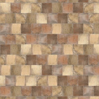 Reclaimed Matte Square Terracotta Tile 6x6 - Reclaimed - 6" x 6" x 3/4"