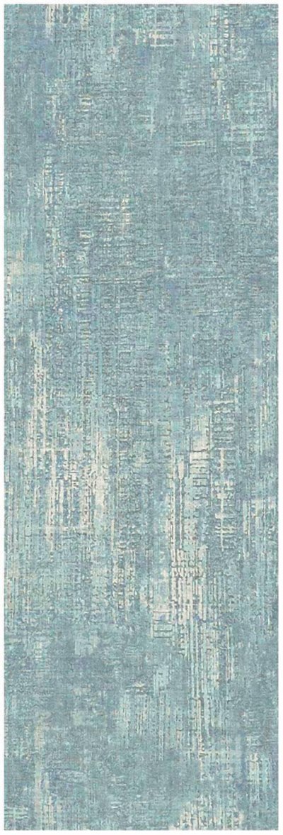 Nourison Home Nourison Botanical Washables BOT05 2' x 6' Green Modern Indoor Rug - 2' x 6'