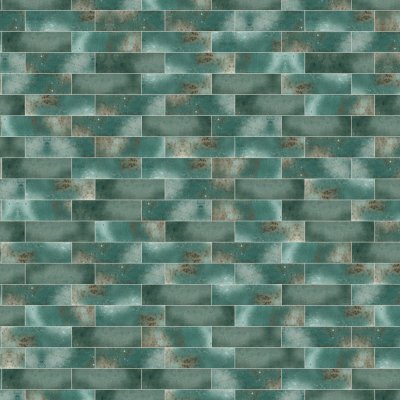 Qualis Ceramica Miami Brickell Jade - Alternating 1/3