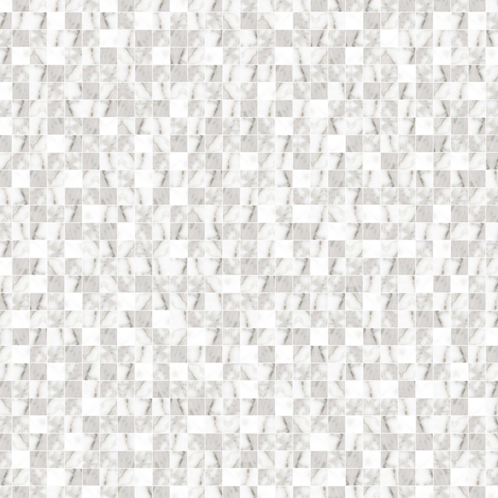 Qualis Ceramica Mystique 2X2 Mosaic-Polished Amore Grey - Grey