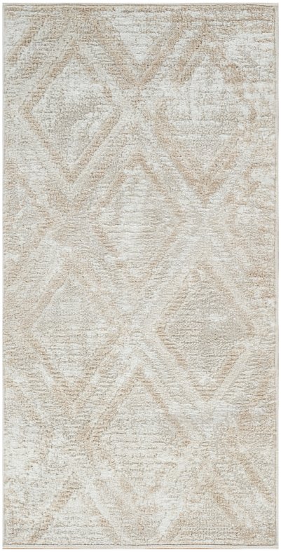 Nourison Home Nourison Dekor DEK05 5'3" x 7' Ivory Beige Modern Indoor Rug - 2' x 4'