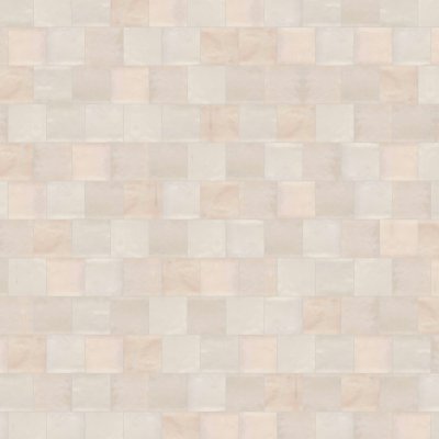 Qualis Ceramica Morocco 5x5 Ivory Gloss - Alternating 1/3