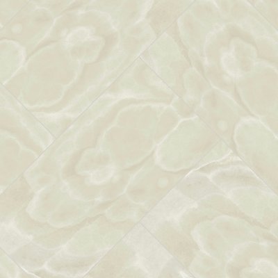 Qualis Ceramica Lustra 24x48 Onyx Crema Polished - Herringbone
