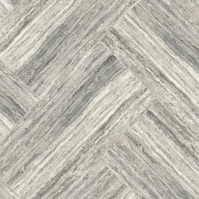 Qualis Ceramica Royal Stoneworks 24X48 Regal Grey Vein Grn Pv - Herringbone