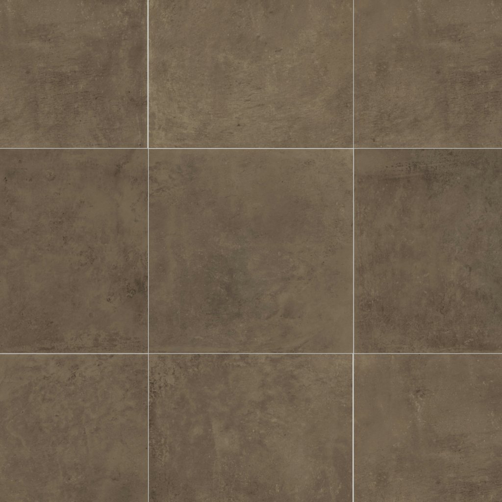 Daltile Portfolio Chocolate, Square, 24X24, Matte - Chocolate