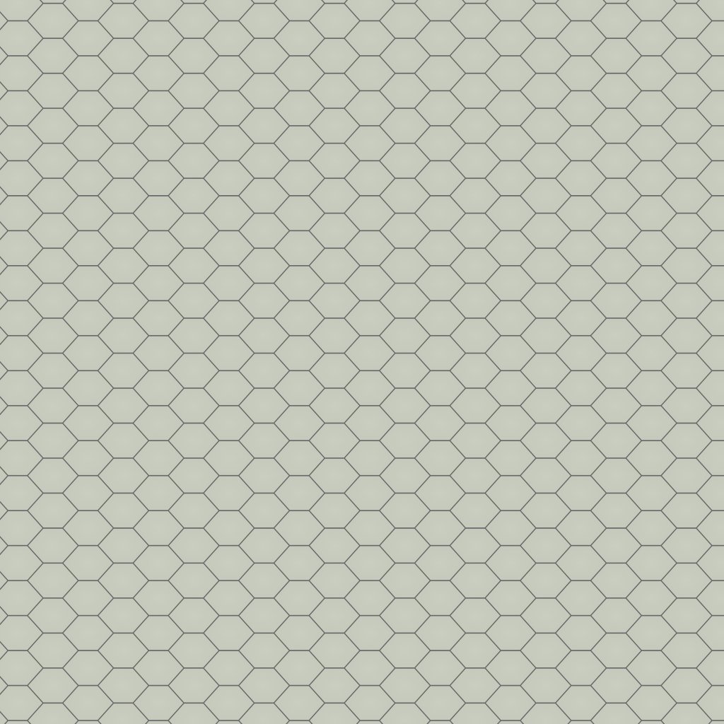 Qualis Ceramica Traditions Soft Sage 2" Hexagon Matt Mosaic - Sage