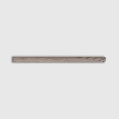 Marble Systems Haisa Dark Honed Bullnose Marble Moldings 3/4x12 - Haisa Dark - 3/4" x 12" x 3/8"