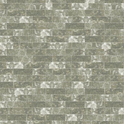 Qualis Ceramica Madrid 3X9W Musgo - Alternating 1/3