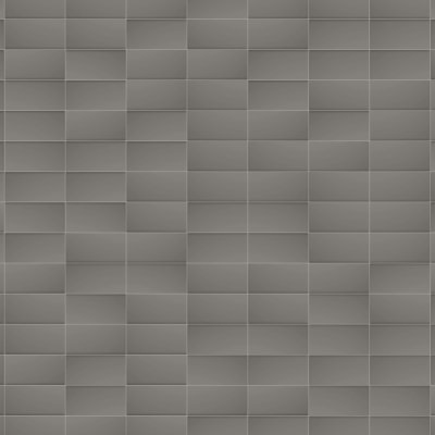 Marble Systems Grey Glossy Ceramic Tile 4x8 - Grey - 4" x 8" x 9/32"