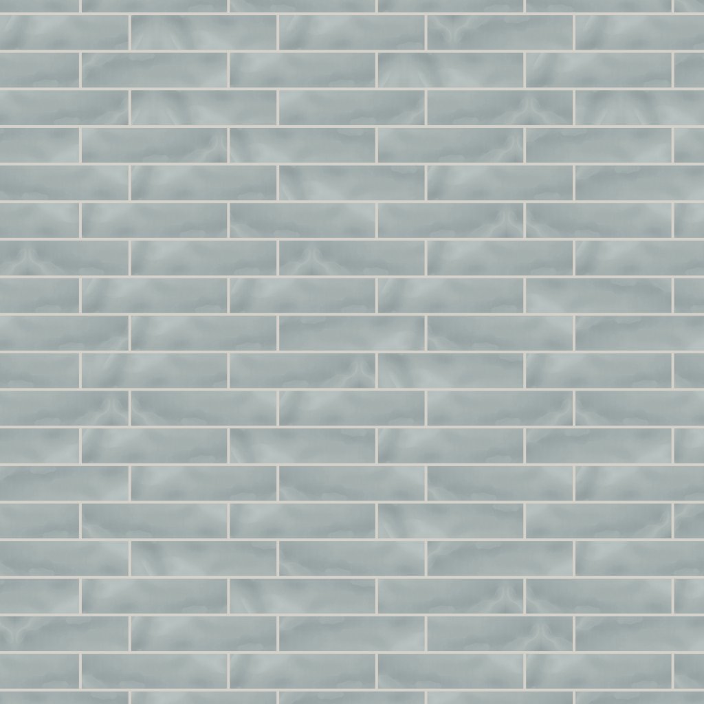 Qualis Ceramica Element Shadow Artisan Glass 3X12
