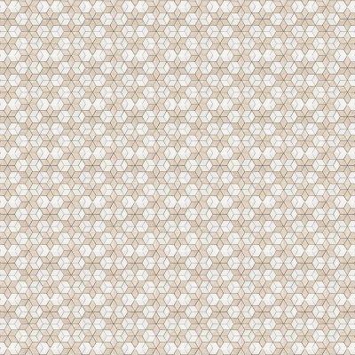 Marble Systems Diana Royal, Snow White Multi Finish Stars Marble Mosaic 14 3/16x14 15/16 - Diana Royal, Snow White - 14 3/16" x 14 15/16" x 3/8"