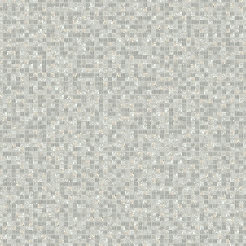 Qualis Ceramica Riviera Tileworks Chelsea Mother of Pearl Glass Marble White Mix Mosaic