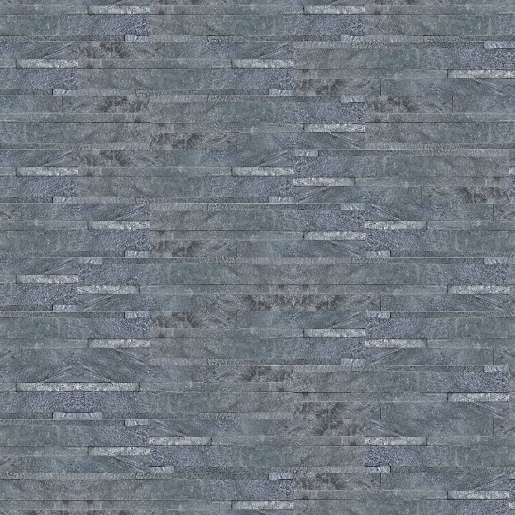 Qualis Ceramica Ledger Stone 6x24 Split Face