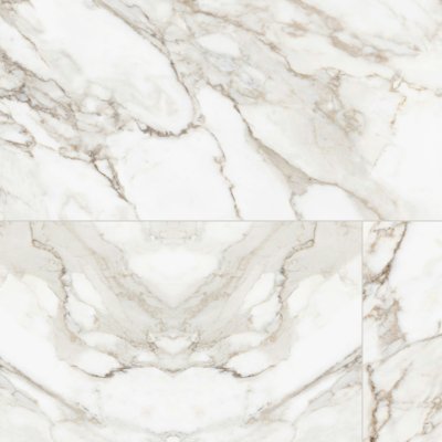 Qualis Ceramica Royal Stoneworks 48X110 Calacatta Royale Polished - Alternating 1/3