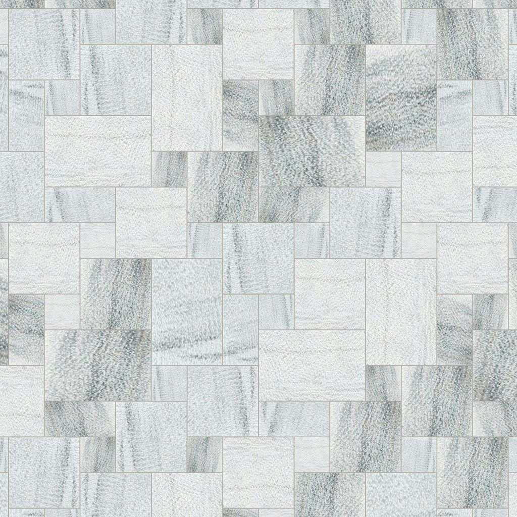 Marble Systems Skyline Textured Marble Pavers Ashlar Pattern - Skyline