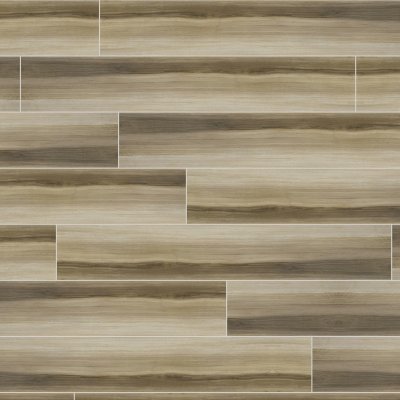 Qualis Ceramica Amaya 8x48 Walnut - 8" x 48"