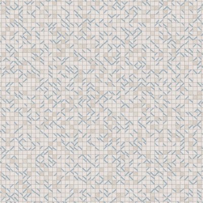 Marble Systems Nest Blend Matte 1x1 Ceramic Mosaic 12x12 - Nest Blend - 12" x 12" x 3/8"