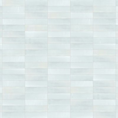 Qualis Ceramica Morocco 3x11 White Gloss - Grid