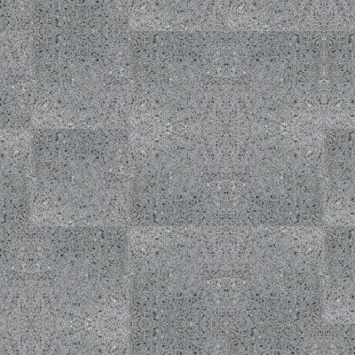 Marble Systems Mono Cool Grayscale Honed Terrazzo Tile 15 3/4x15 3/4 - Mono Cool Grayscale - 15 3/4" x 15 3/4" x 11/16"