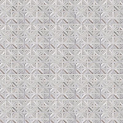 Marble Systems Skyline Multi Finish Ponte Basket Marble Mosaic 14 13/16x14 13/16 - Skyline - 14 13/16" x 14 13/16" x 3/8"