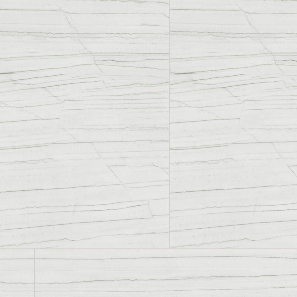 Qualis Ceramica Royal Stoneworks 48X110 Tuscan White Vein Honed