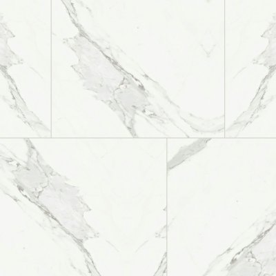 Qualis Ceramica Royal Stoneworks 36X36 Crown Calacatta Honed - Alternating 1/3