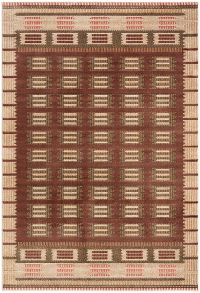 Nourison Home Nourison Nordic NRC16 8' x 10' Rust Modern Indoor Rug - 5' x 7'