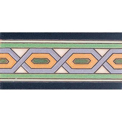 Marble Systems 350 B Glazed Ceramic Border Tiles 3x6 - 350 B - 3" x 6" x 3/8"
