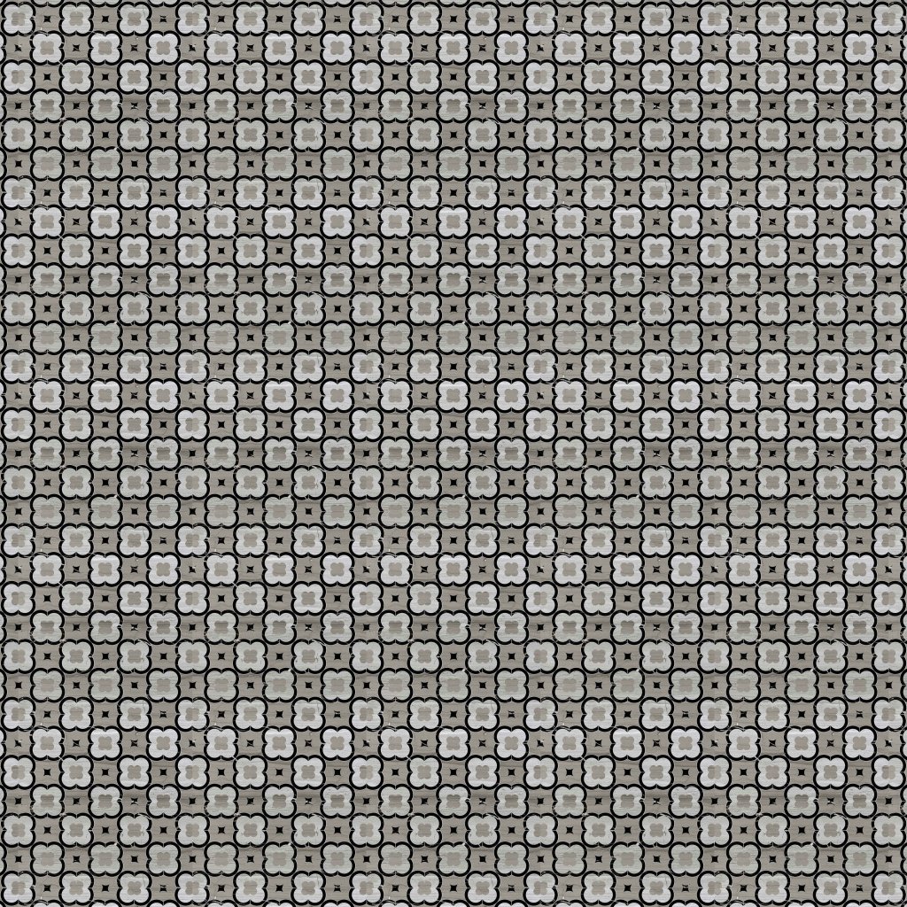 Marble Systems Haisa Light, Haisa Dark, Black Multi Finish Damascus Limestone Mosaic 11x11 - Haisa Light, Haisa Dark, Black