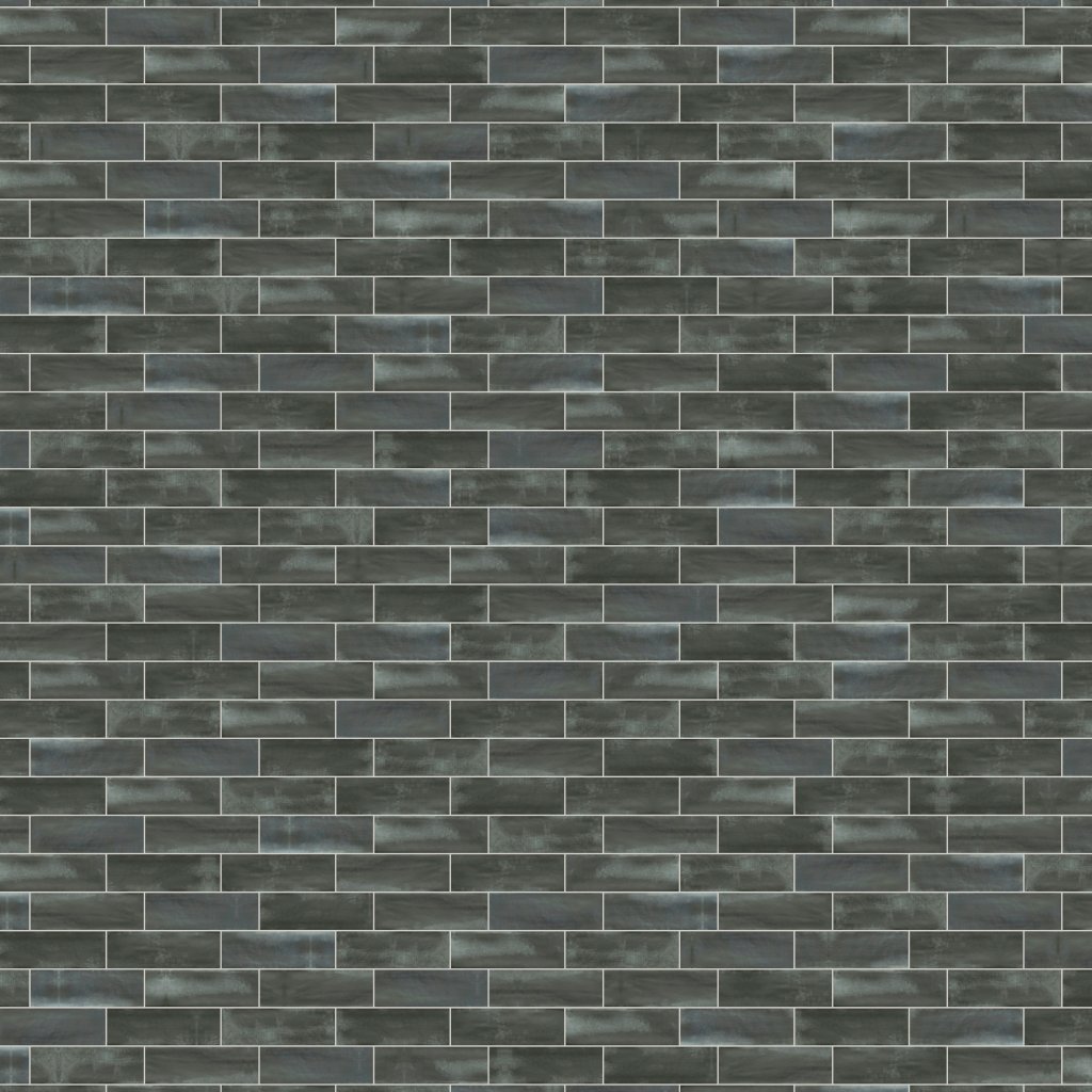 Qualis Ceramica Aruba 2x6 Coal Matt