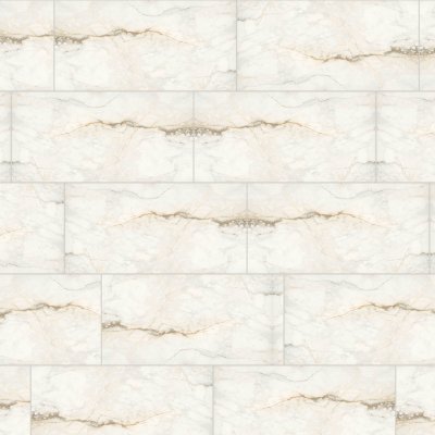 Qualis Ceramica Treasure Perfect Calacatta 12x24 Carved - 12" x 24"