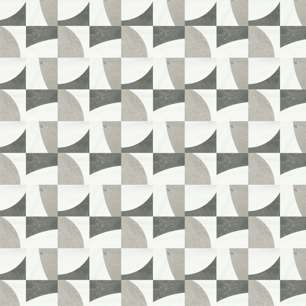 Qualis Ceramica Utopio Eclypse Mist Mosaic