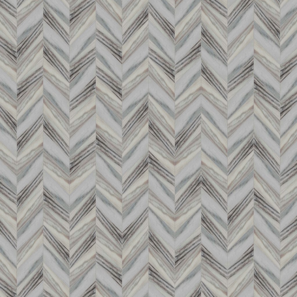 Marble Systems Palisandra Vein Cut Honed Bosphorus Marble Mosaic 13 7/16x 13 7/16 - Palisandra Vein Cut