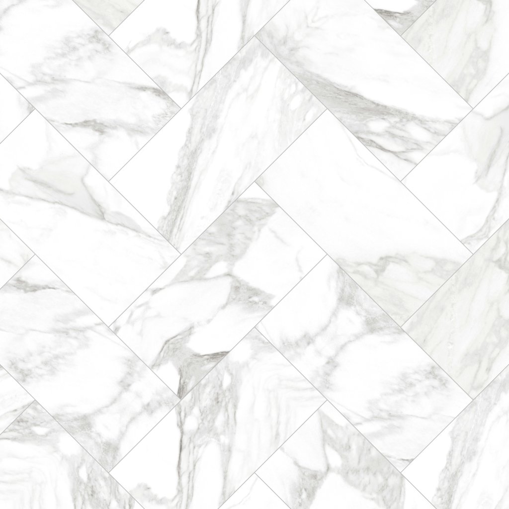 Daltile Perpetuo Brilliant White, Rectangle, 12X24, Matte - Brilliant White