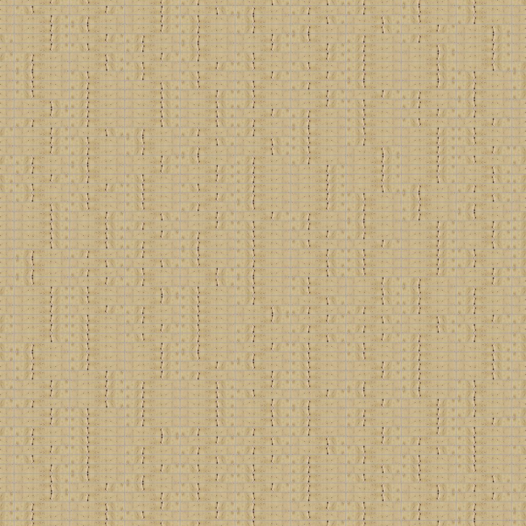 Marble Systems Oro Glazed Thin Brick Tile 1x6 - Oro