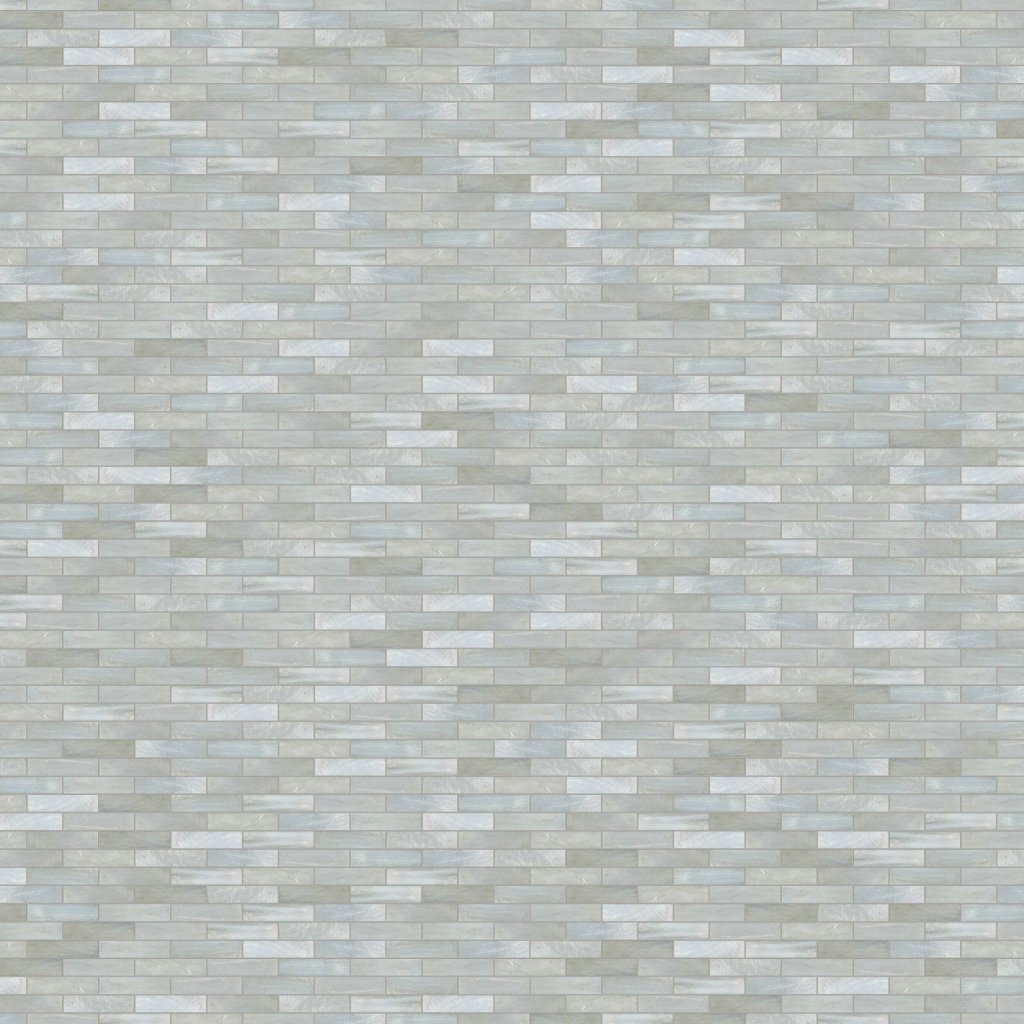 Marble Systems Lotus Glossy 1x4 Glass Mosaic 12 1/4x9 7/8 - Lotus