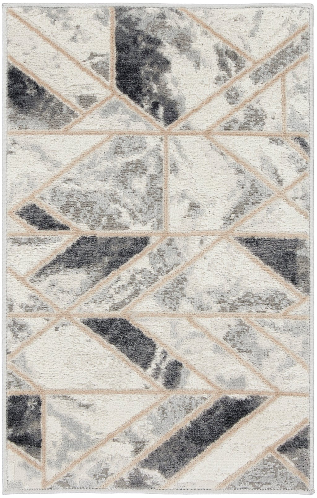 Nourison Home Nourison Elation ETN11 2' x 3' Ivory Grey Modern Indoor Rug