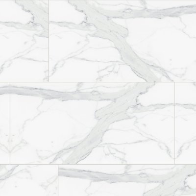 Qualis Ceramica Royal Stoneworks 24X48 Grandvein White Vintage - Random Length