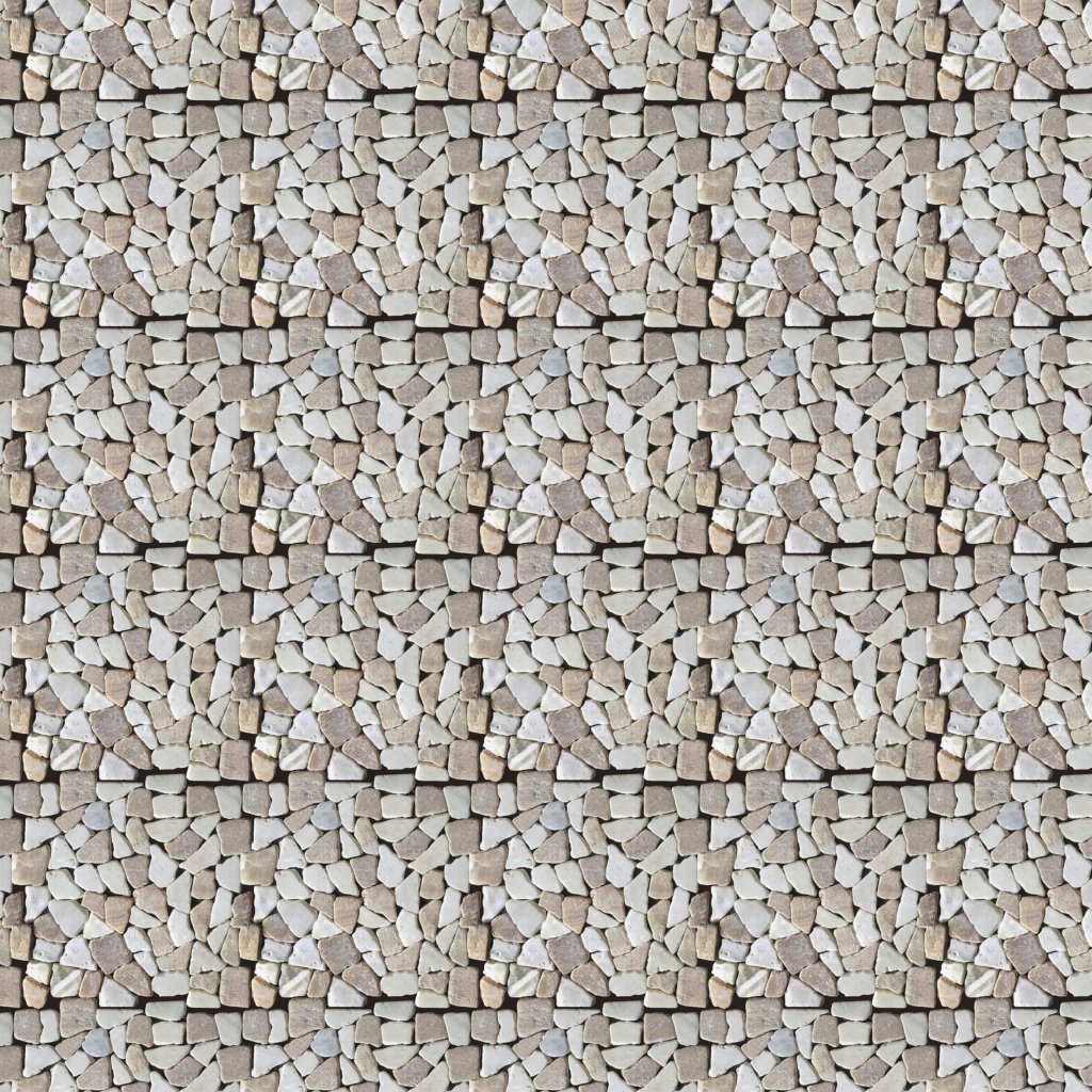 Qualis Ceramica Riviera Tileworks Chelsea Onyx White Mini Opus Interlocking Mosaic
