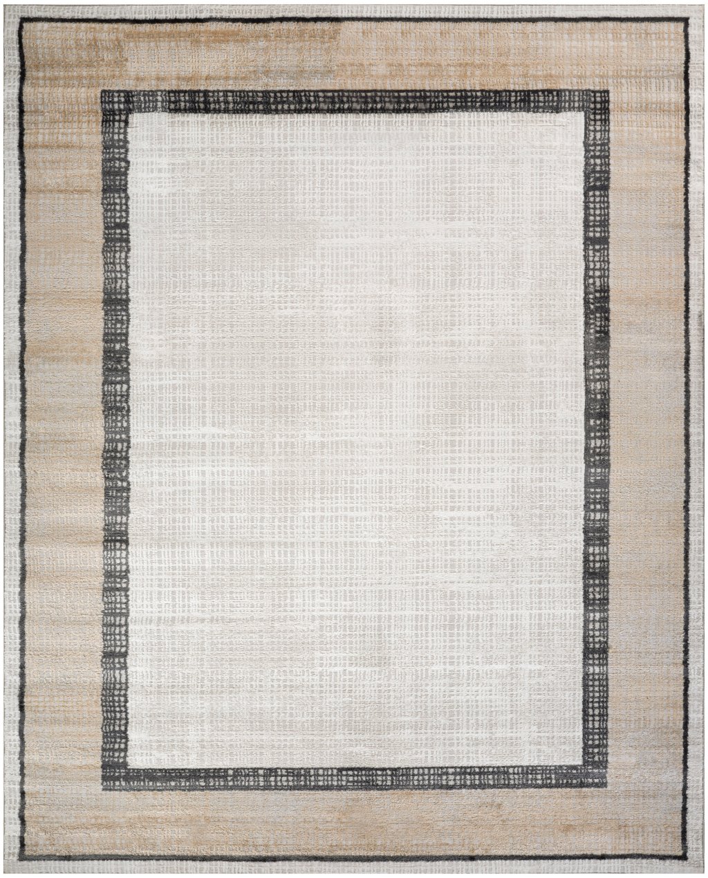 Nourison Home Nourison Dekor DEK06 7'10" x 9'10" Grey Charcoal Modern Indoor Rug