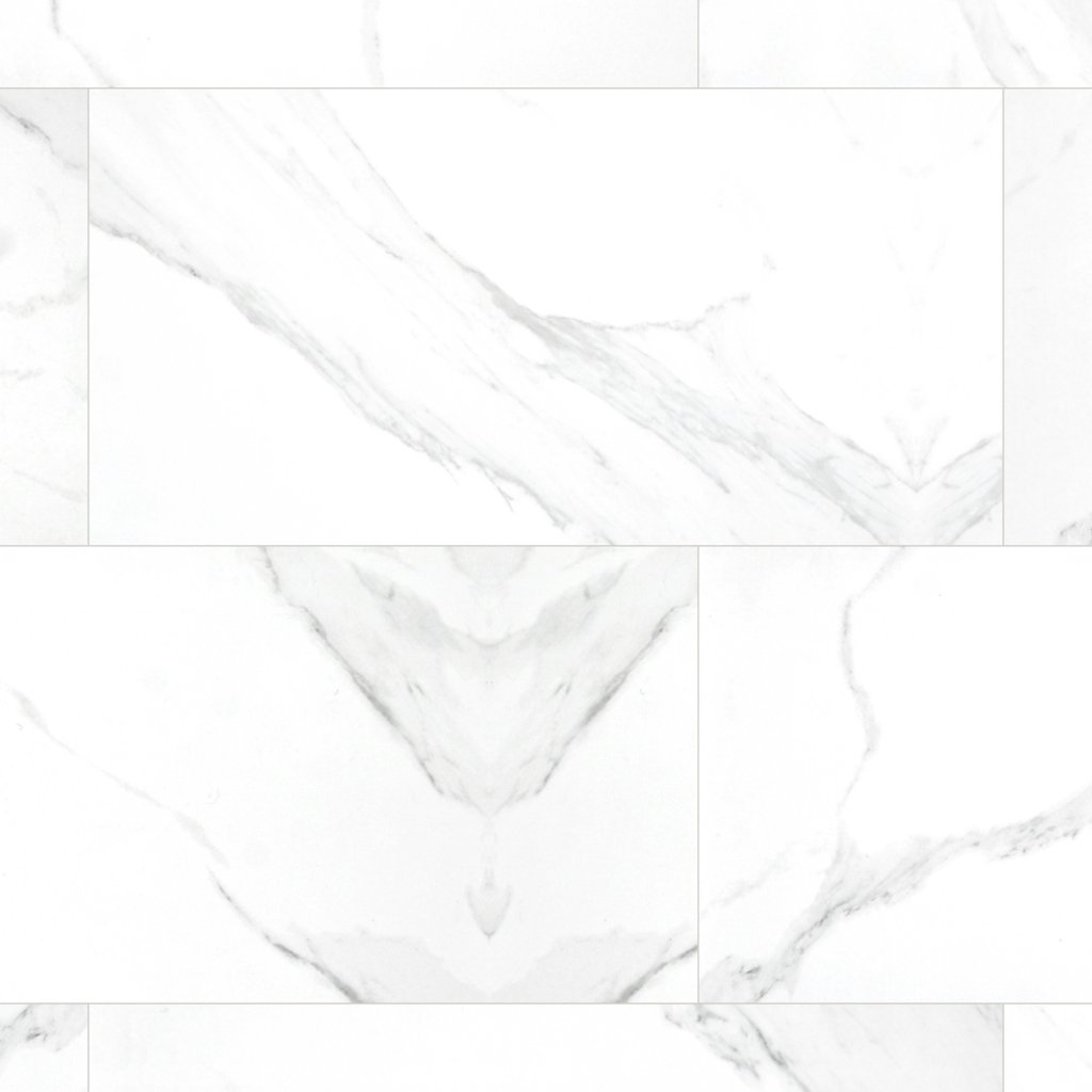 Qualis Ceramica Treasure Statuario 24X48F Polished