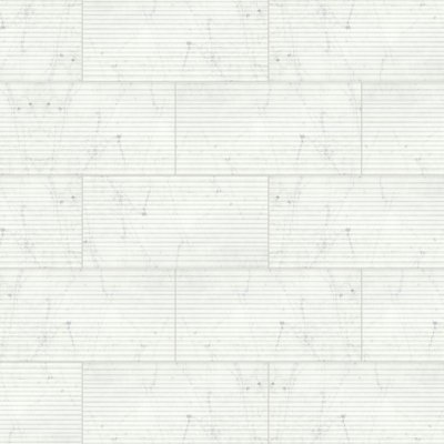Qualis Ceramica Eterna Bianco 12x24 Honed Curva - 12" x 24"