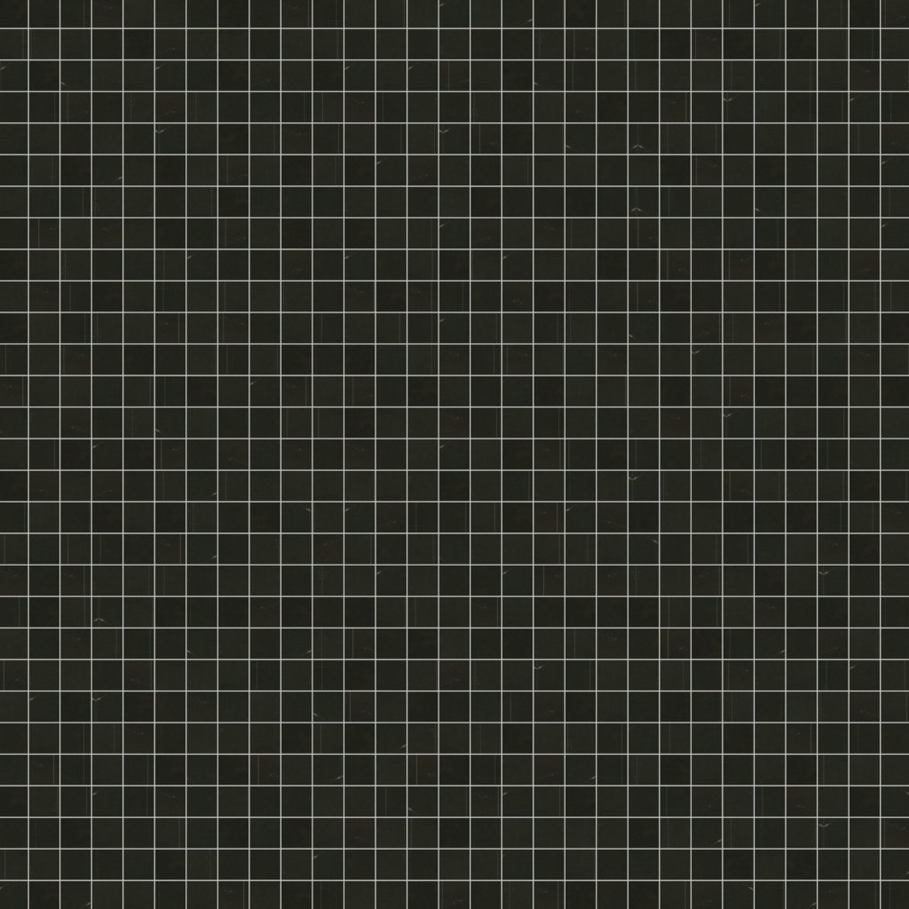 Daltile Marble Attache Nero, Straight Joint, 2X2, Matte - Nero
