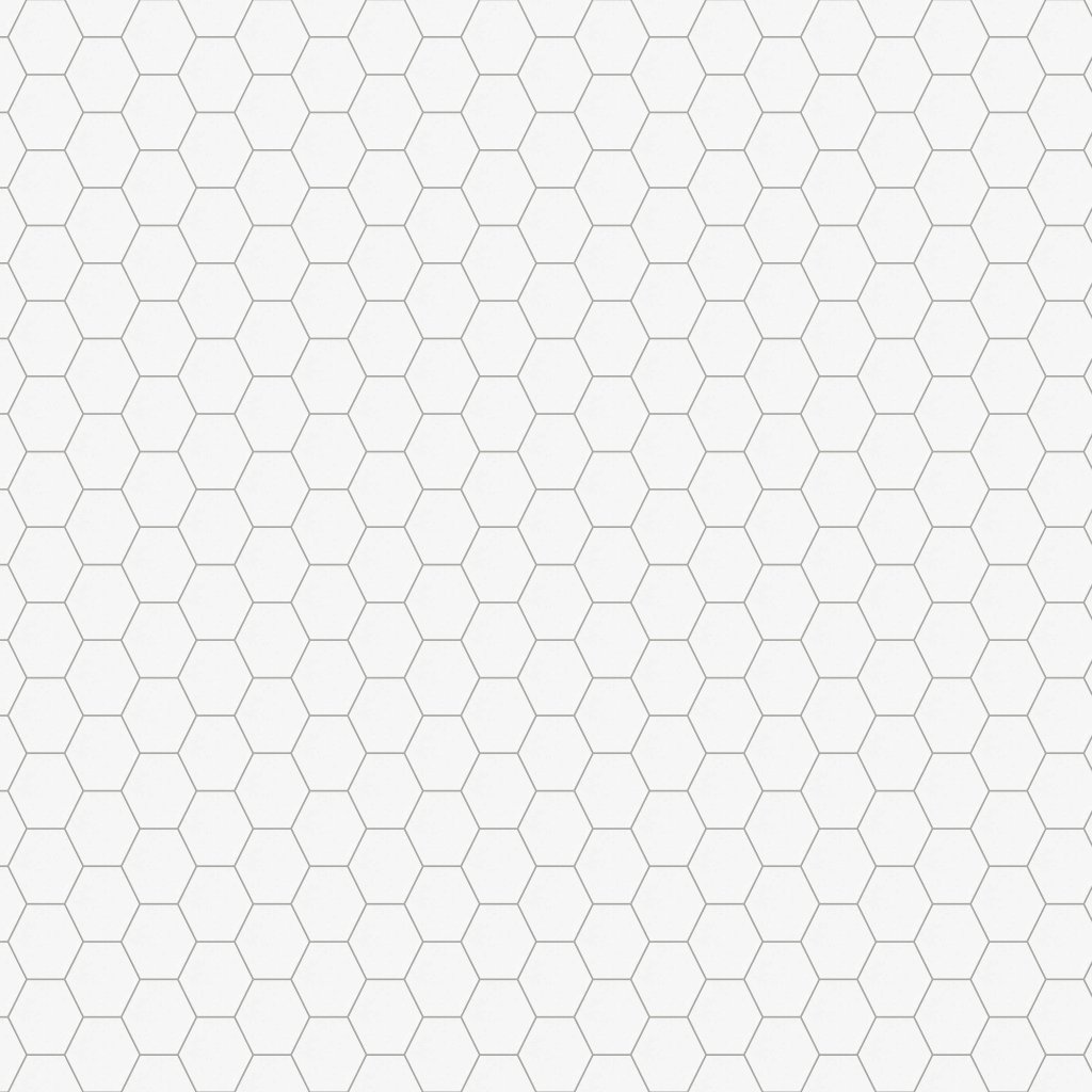 Marble Systems Satin Cotton Matte Hexagon 5 Ceramic Tile 5 - Satin Cotton