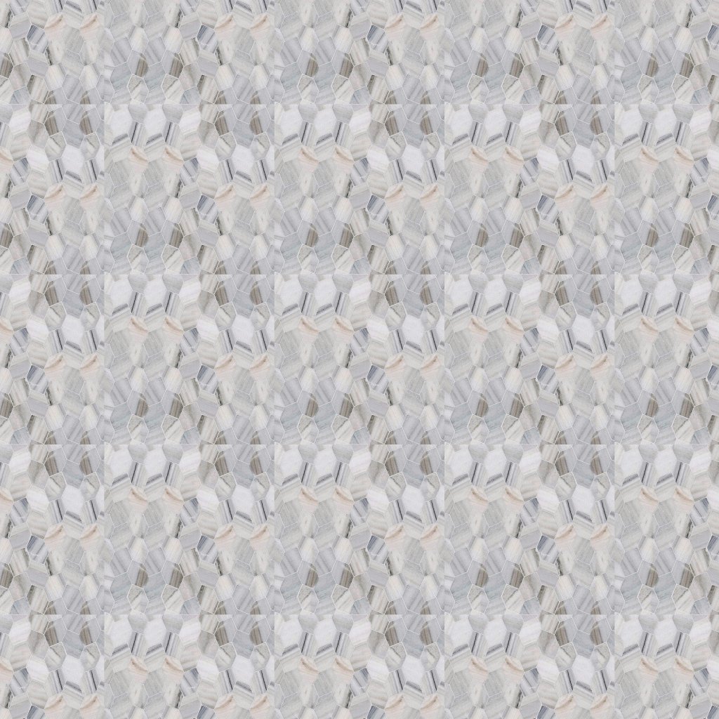 Marble Systems Skyline Polished Autumn Leaf Marble Mosaic 11 13/16x13 9/16 - Skyline