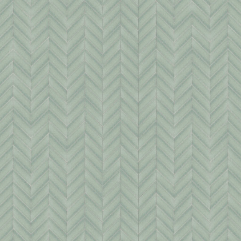 Marble Systems Hyacinth Crackled Chevron Ceramic Tile 2x6 - Hyacinth